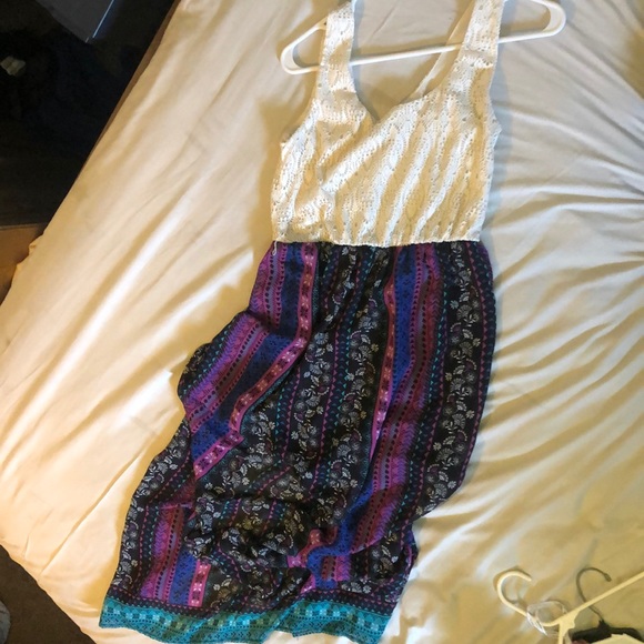 Multi color maxi dress (length not pictured) - Picture 1 of 1